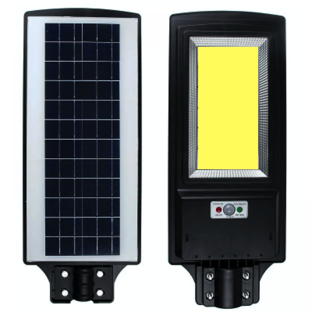 Proiector solar stradal LED 400W cu senzor de lumina si miscare + telecomanda » BUMIRELI Magazin de scule electrice si accesorii